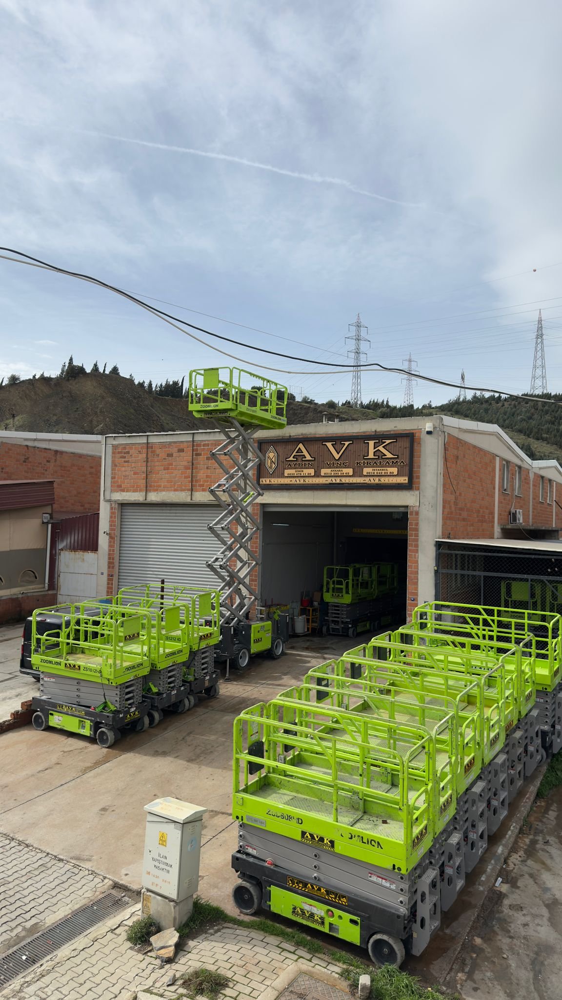 AVK manlift sahada